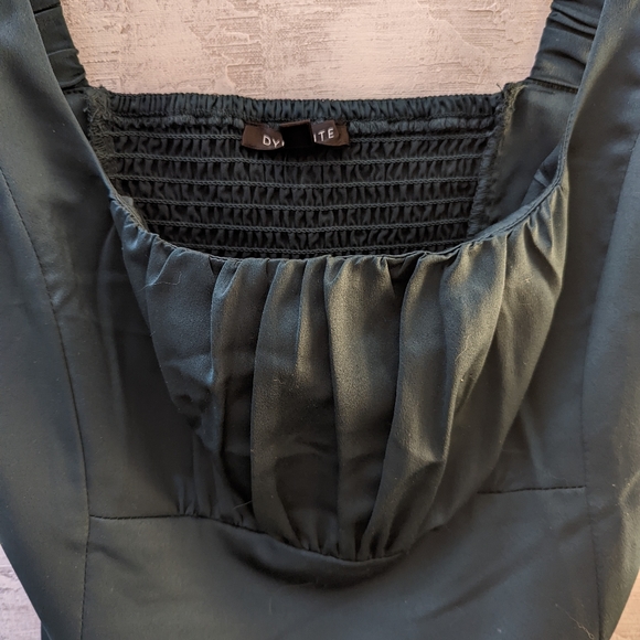 Satin babydoll top - Picture 3 of 5